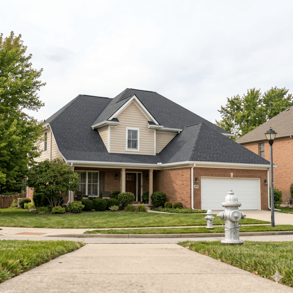 Roofing project example